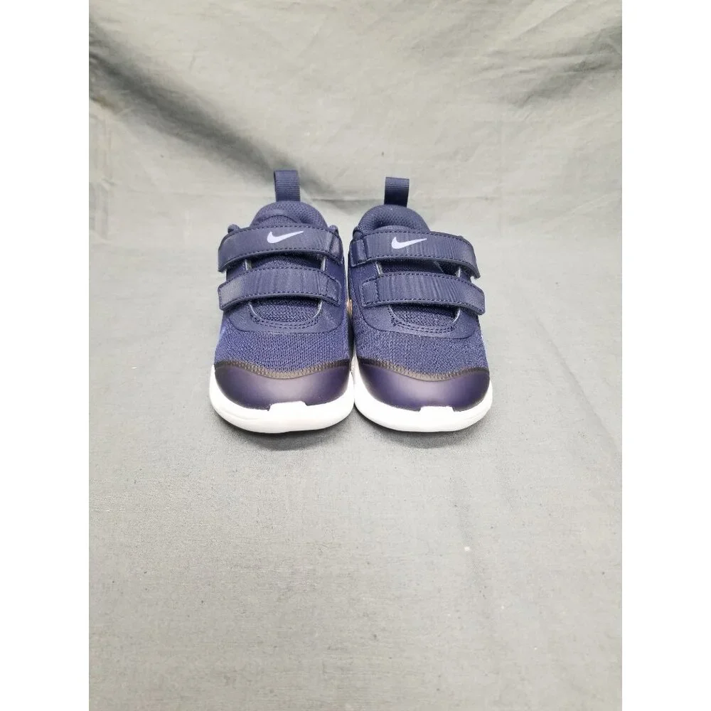 Nike Omni Multi-Court Sneakers Slip-On Blue Orange Size 8 DISPLAY MODEL! - Picture 4 of 6